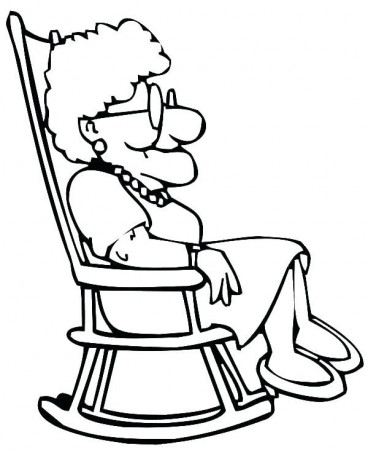 Coloring Pages | Grandma Coloring Pages