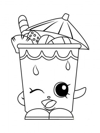 Cute Food coloring pages