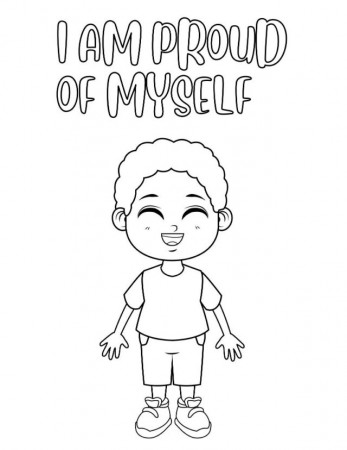 Free Words Of Affirmation For Kids Coloring Pages | MomsWhoSave.com