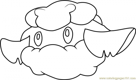 Cottonee Pokemon Coloring Page for Kids - Free Pokemon Printable Coloring  Pages Online for Kids - ColoringPages101.com | Coloring Pages for Kids