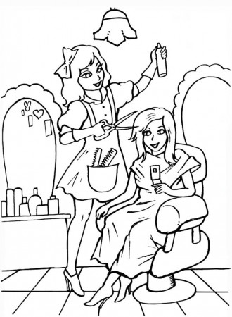 Professions Coloring Pages for Kids | 100 Pictures Free Printable