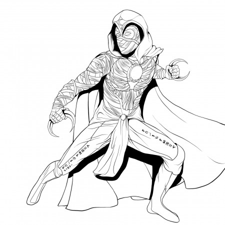 ArtStation - Moon Knight Fan Art!