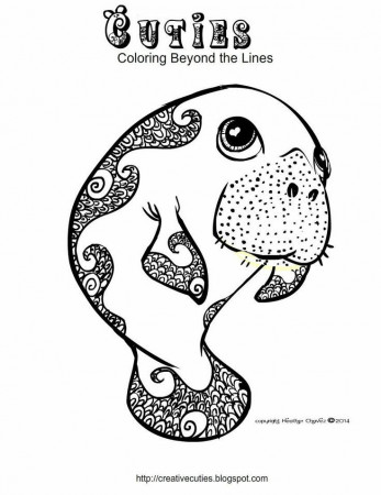 10 Pics of Manatee Coloring Page Sheets Printable - Manatee ...