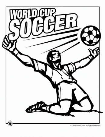 World Cup Coloring Pages - Woo! Jr. Kids Activities