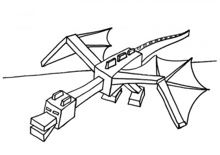 Get This Minecraft Coloring Pages Ender Dragon !