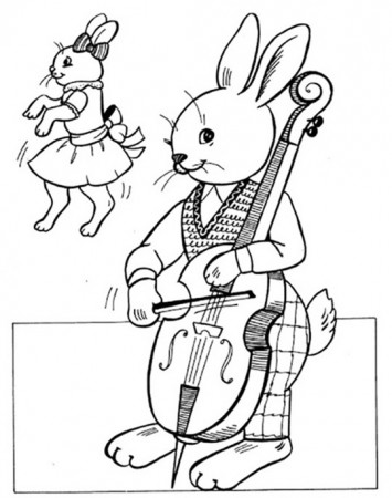 Cello Coloring Pages - Best Coloring Pages For Kids