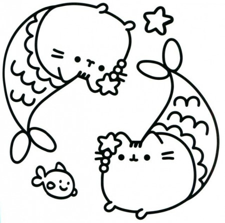 Pusheen Fat Cat Coloring Pages - Kirkhoytkaseem Coloring Pages
