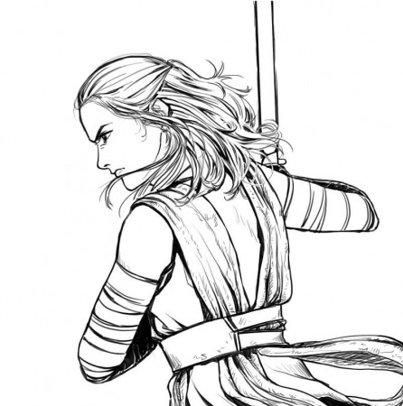 Angry Rey Coloring Page - Free Printable Coloring Pages for Kids