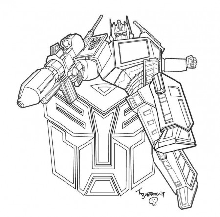 Transformers colouring pages ...