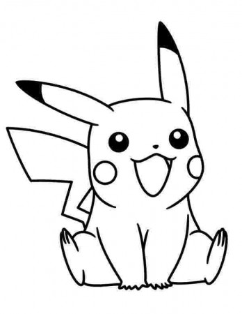 colouring pages of pikachu printable pikachu coloring pages ...