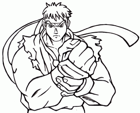 Ryu Drawing | Free download best Ryu Drawing on ClipArtMag.com