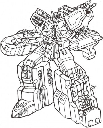 New Transformer Coloring Page 22 #3793