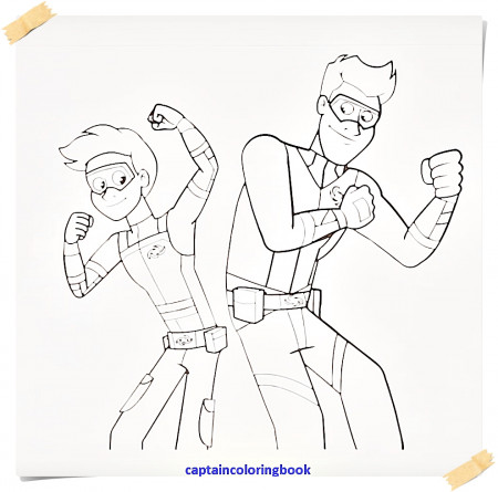Henry Danger Printable Coloring Pages