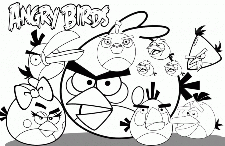 Free Printable Angry Birds Coloring Pages (20 Pictures) - Colorine ...