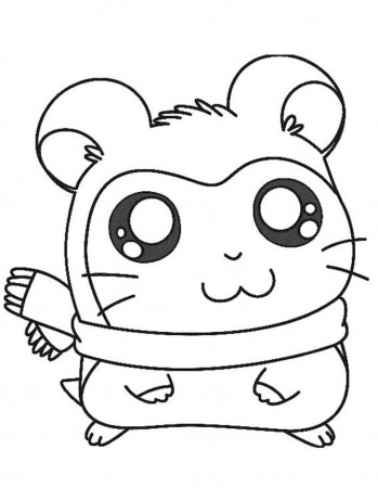 Adorable Ginny Pig Coloring Pages | Animal Coloring pages of ...