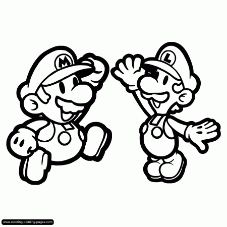 Amazing of Amazing Free Mario Coloring Pages To Print Hav #709