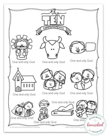 Free Bible Coloring Pages from the Old and New Testaments