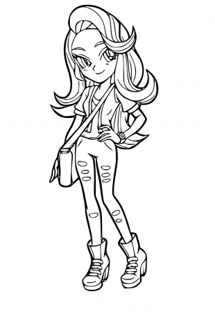 Free Printable Equestria Girls Starlight Glimmer Coloring Page, Sheet and  Picture for Adults and Kids (Girls and Boys) - Babeled.com