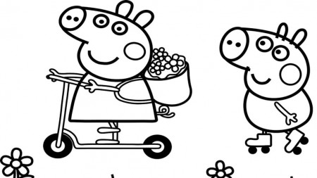 Peppa Pig Coloring Pages – coloring.rocks!