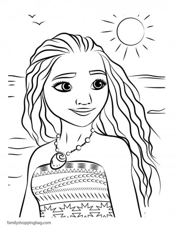 Free Printable Moana Coloring Pages and ...