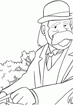 Ann of Green Gables Coloring Page