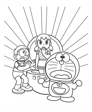 Doraemon Coloring Pages - 100 Best Coloring Pages