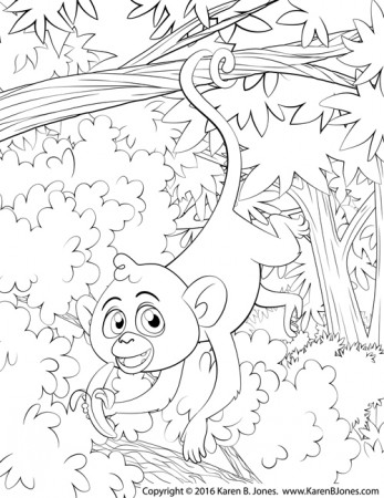 New Coloring Page – Karen B. Jones – Illustrator