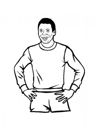 Pele coloring pages - Free Printable
