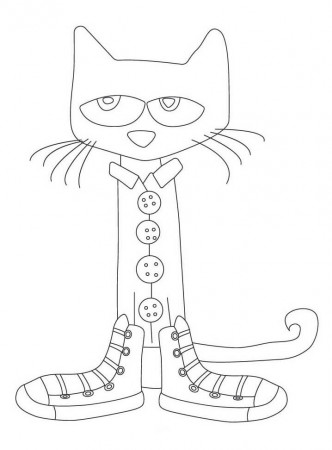 Pete the Cat Coloring Pages - Best Coloring Pages For Kids