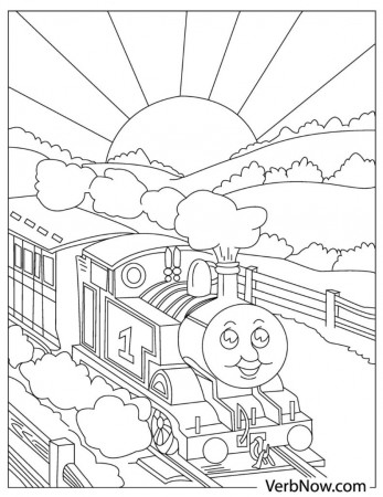 Free TRAIN Coloring Pages Your Kids Will Love (Download PDFs) - VerbNow