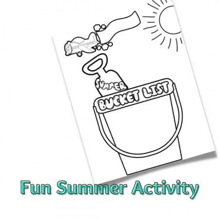 Summer Printable Bucket List BUNDLE & Activity Page - Etsy