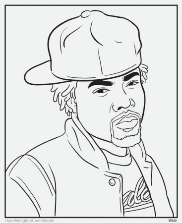 Rap coloring book-Wale | Coloring books, Cat coloring book, Fox coloring  page