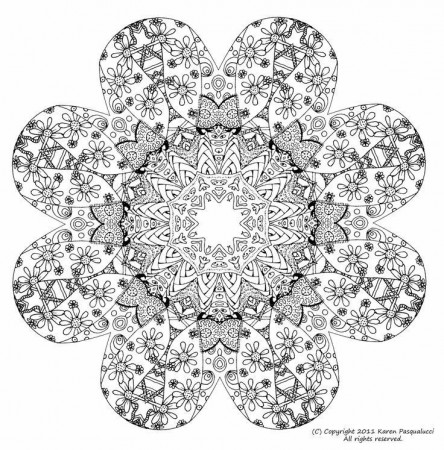 Free Printable Adult Coloring Pages | Mindfulness. | Pinterest ...