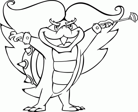 Ludwig Von Koopa Coloring Pages (Page 1) - Line.17QQ.com