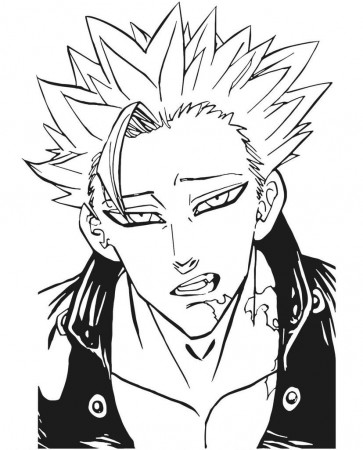 13 Coloring pages ideas | seven deadly sins anime, seven deady sins, 7  deadly sins