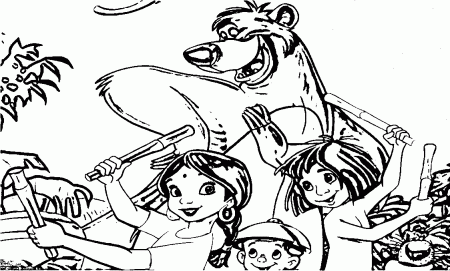 Jungle Book Coloring Pages | Wecoloringpage