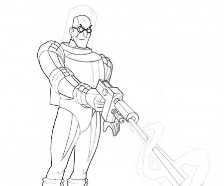 mr freeze coloring pages - High Quality Coloring Pages