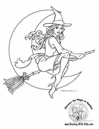 7 Best Images of Witch Halloween Printables - Halloween Witches ...