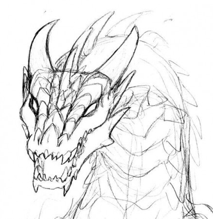 Dragon, Dragon drawings and Faces