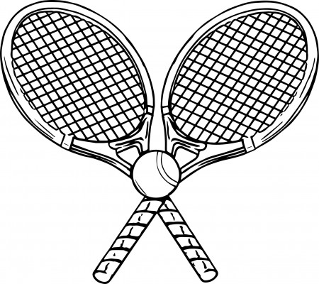 Tennis Ball Coloring Page (Page 1) - Line.17QQ.com