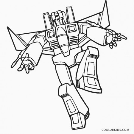 Free Printable Transformer Coloring Pages For Kids