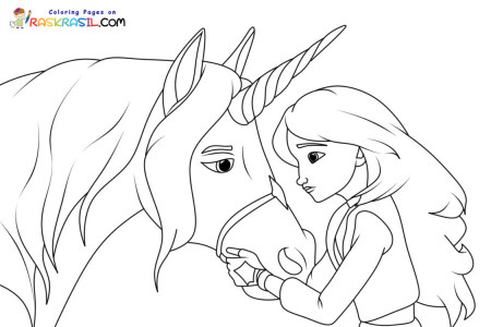 Unicorn Academy Coloring Pages