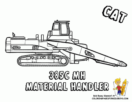 Big Man Construction Vehicle Coloring | Construction Vehicle ...