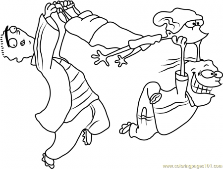 Ed Edd Eddy Fly Cartoon Coloring Page for Kids - Free Ed, Edd n Eddy  Printable Coloring Pages Online for Kids - ColoringPages101.com | Coloring  Pages for Kids