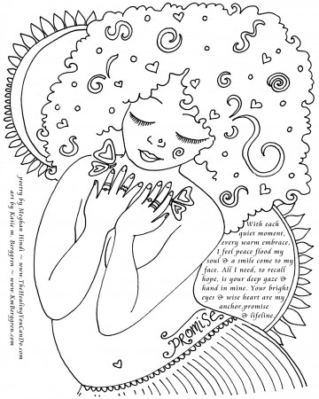 Free Inspirational Motherhood Coloring Pages