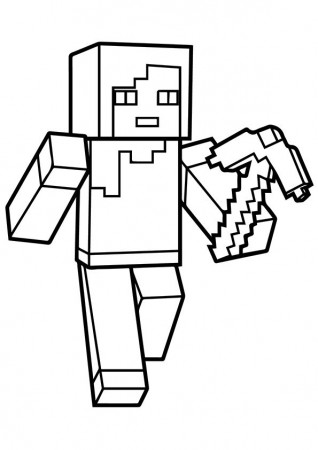 37 Awesome Printable Minecraft Coloring Pages For Toddlers ...