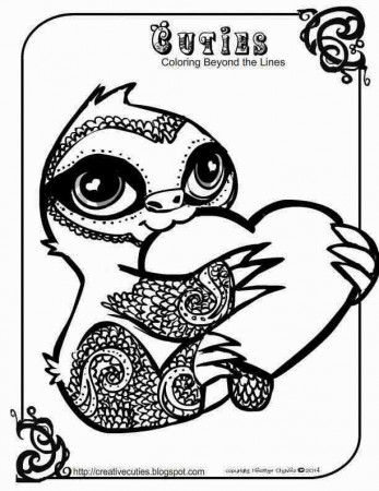 Sports coloring: Cute Sloth Coloring Pages | Sportnews-hr.info