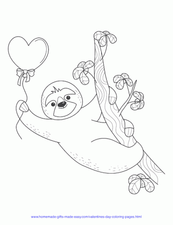 40+ Valentine's Day Coloring Pages PDF Printables