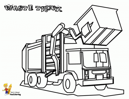 Rock Hard Construction Coloring Page | 160 Free | Loaders Trucks Crews