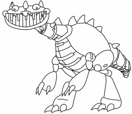 Poppy Playtime Chapter 4 Coloring Pages